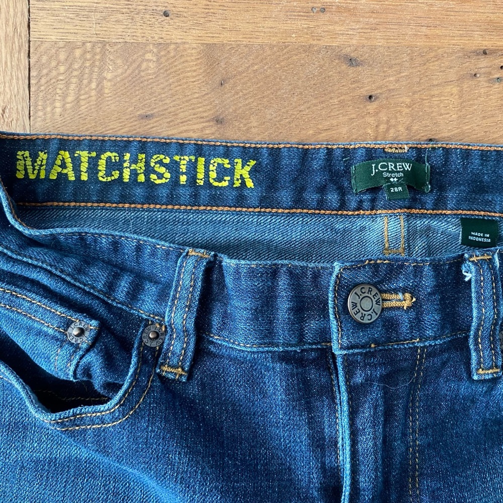 J. Crew Matchstick Jeans